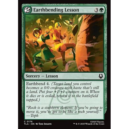 Earthbending Lesson - Foil