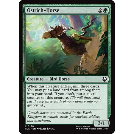 Ostrich-Horse - Foil