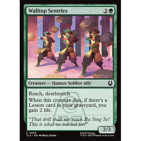 Walltop Sentries - Foil