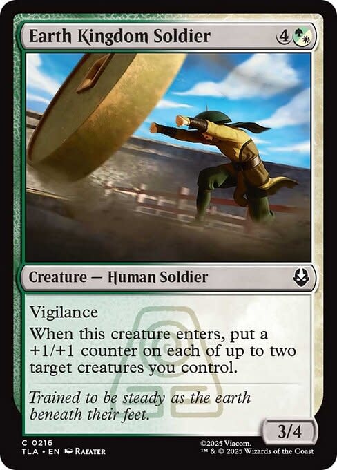 Earth Kingdom Soldier - Foil