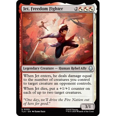 Jet, Freedom Fighter - Foil