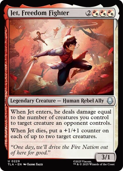 Jet, Freedom Fighter - Foil
