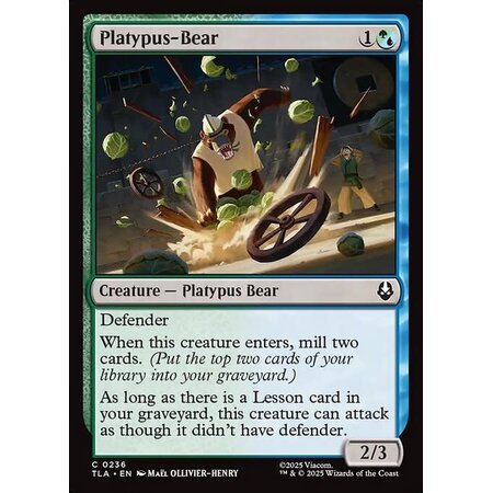 Platypus-Bear - Foil