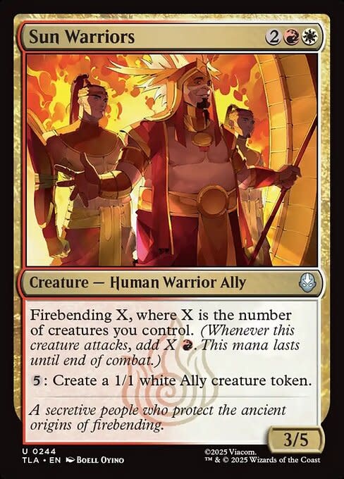 Sun Warriors - Foil