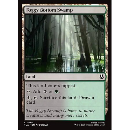 Foggy Bottom Swamp - Foil