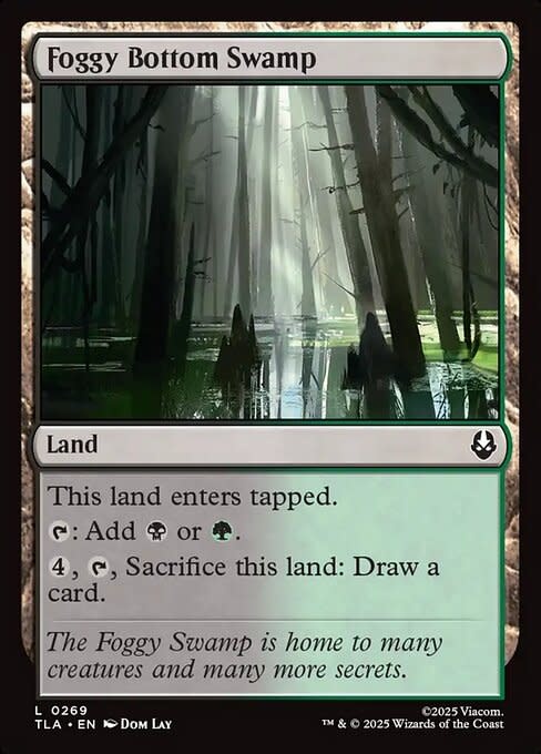 Foggy Bottom Swamp - Foil