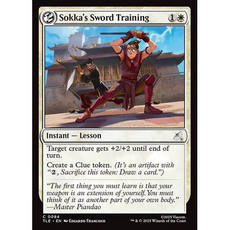 Sokka's Sword Training - Foil