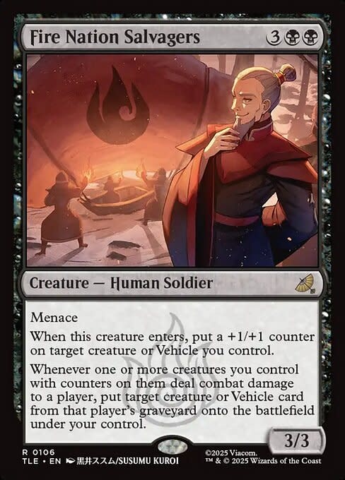 Fire Nation Salvagers - Foil