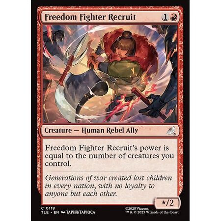 Freedom Fighter Recruit - Foil