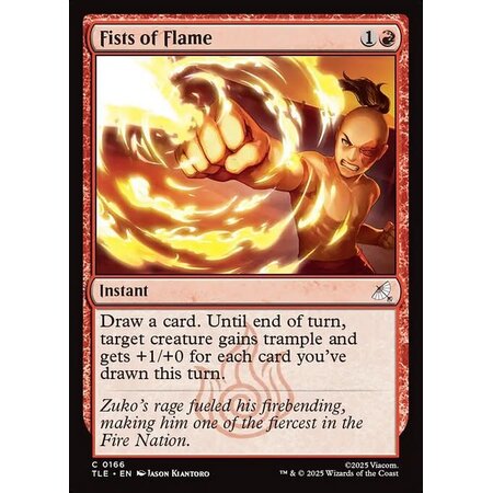 Fists of Flame - Foil