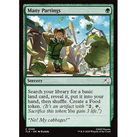Many Partings - Foil