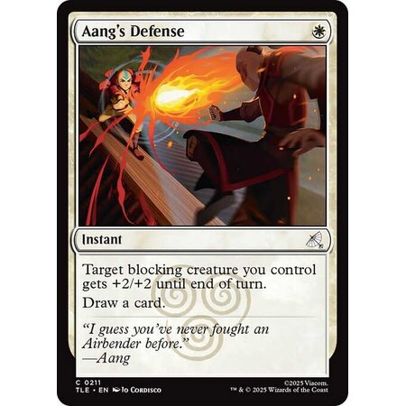 Aang's Defense - Foil