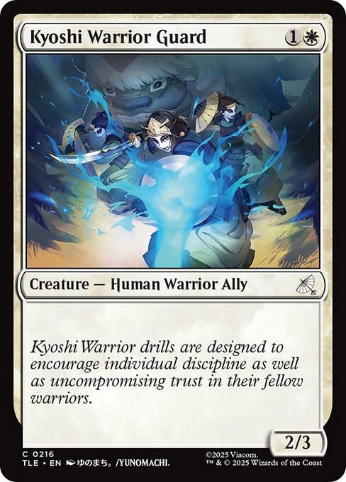 Kyoshi Warrior Guard - Foil
