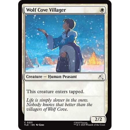 Wolf Cove Villager - Foil