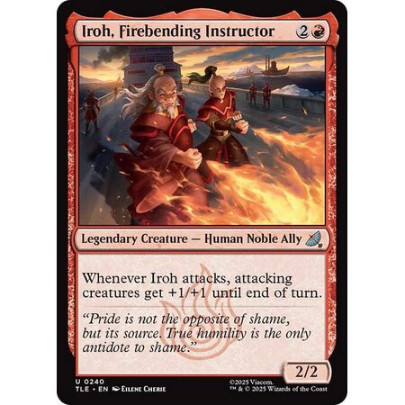 Iroh, Firebending Instructor - Foil