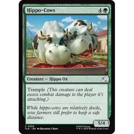 Hippo-Cows - Foil