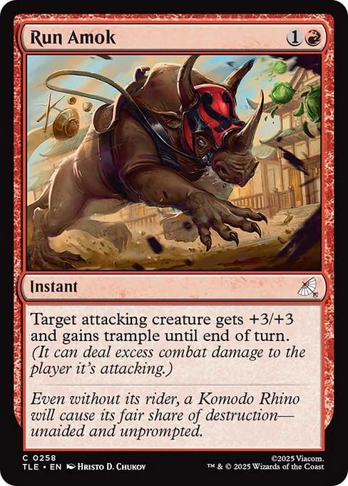 Run Amok - Foil