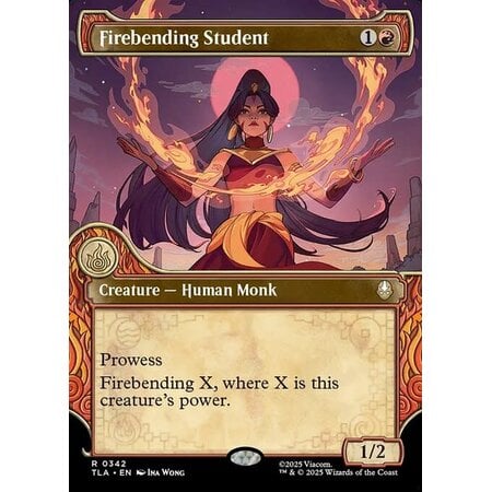 Firebending Student - Foil