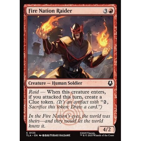 Fire Nation Raider - Foil