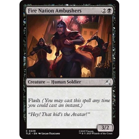 Fire Nation Ambushers - Foil