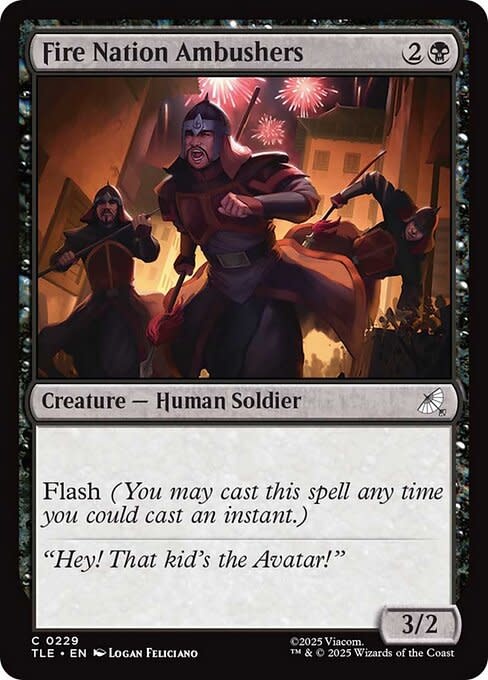 Fire Nation Ambushers - Foil