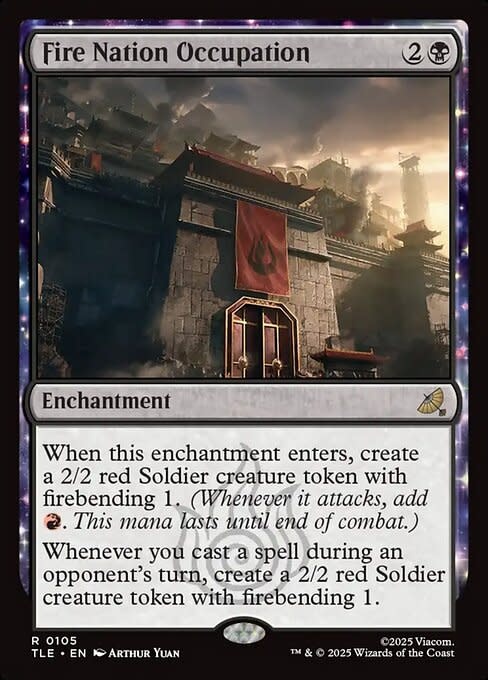 Fire Nation Occupation - Foil