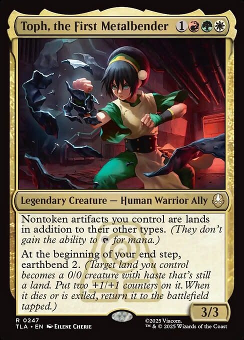 Toph, the First Metalbender - Foil