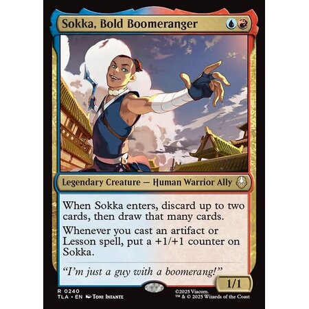 Sokka, Bold Boomeranger - Foil