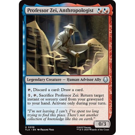 Professor Zei, Anthropologist - Foil