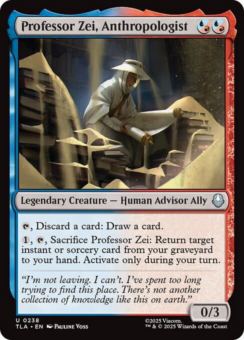 Professor Zei, Anthropologist - Foil