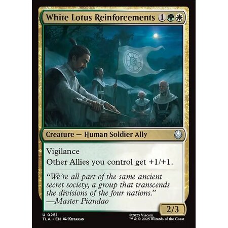 White Lotus Reinforcements - Foil