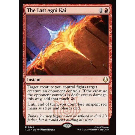 The Last Agni Kai - Foil