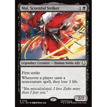 Mai, Scornful Striker - Foil