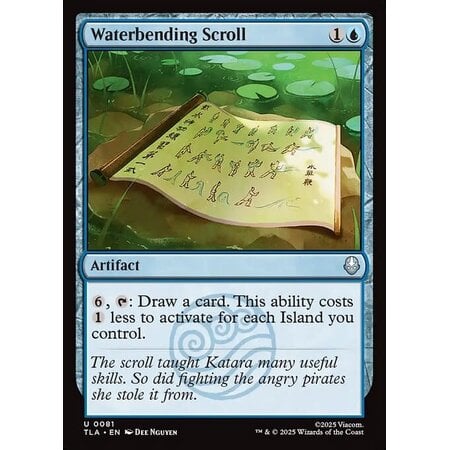 Waterbending Scroll - Foil