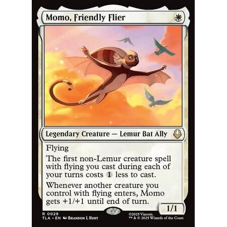 Momo, Friendly Flier - Foil