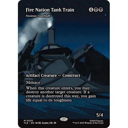 Noxious Gearhulk (Fire Nation Tank Train)
