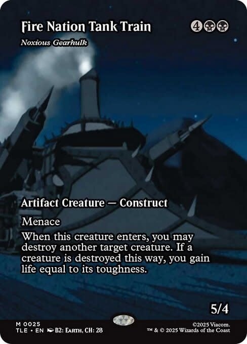 Noxious Gearhulk (Fire Nation Tank Train)