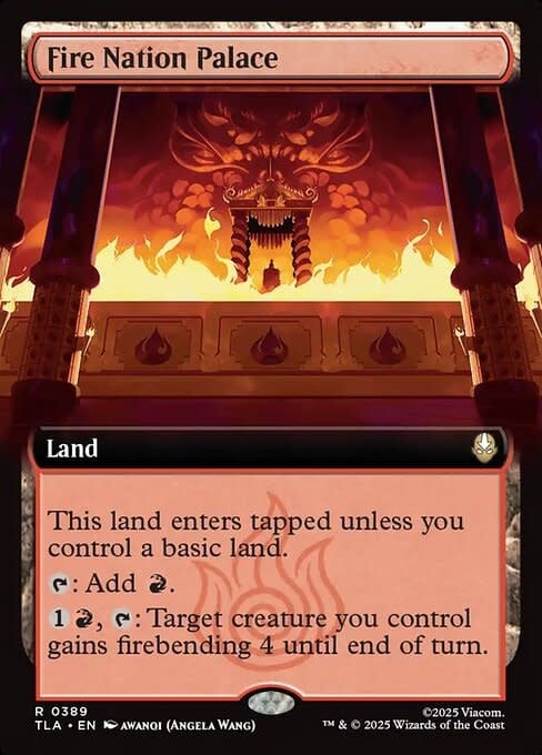 Fire Nation Palace - Foil