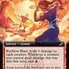 Reckless Blaze - Foil