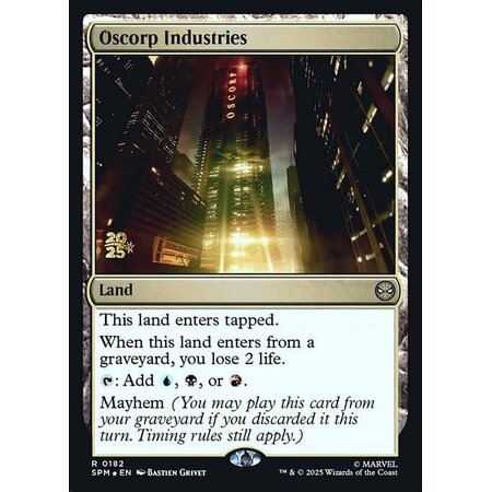 Oscorp Industries - Foil - Prerelease Promo