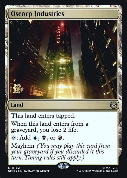 Oscorp Industries - Foil - Prerelease Promo