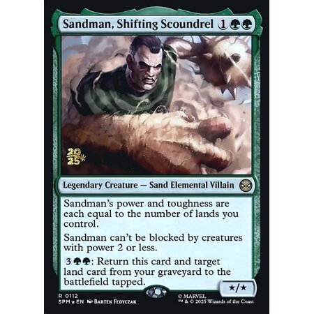 Sandman, Shifting Scoundrel - Foil - Prerelease Promo