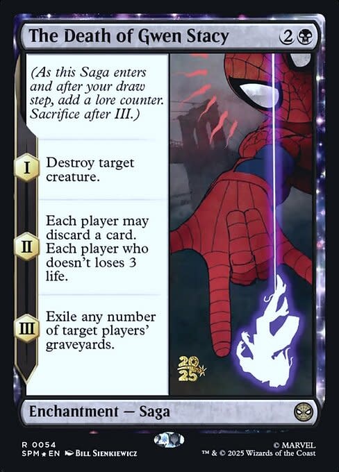 The Death of Gwen Stacy - Foil - Prerelease Promo