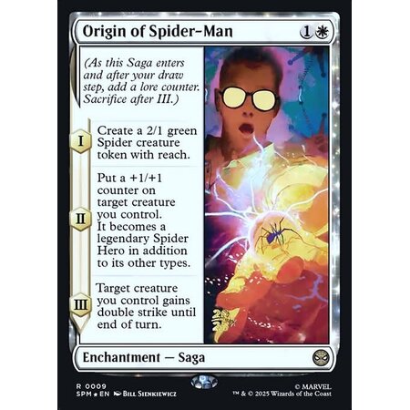 Origin of Spider-Man - Foil - Prerelease Promo