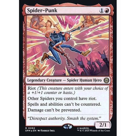 Spider-Punk - Foil - Prerelease Promo