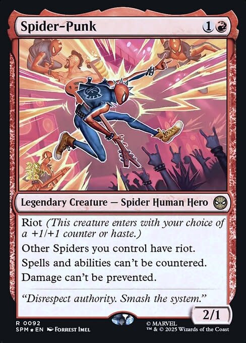 Spider-Punk - Foil - Prerelease Promo