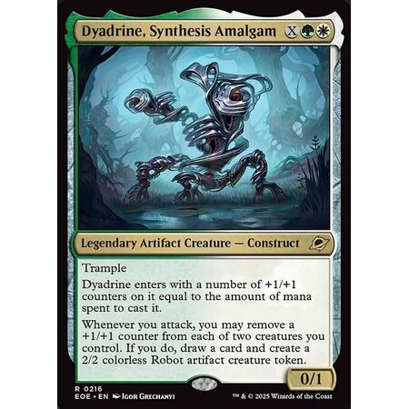 Dyadrine, Synthesis Amalgam - Foil