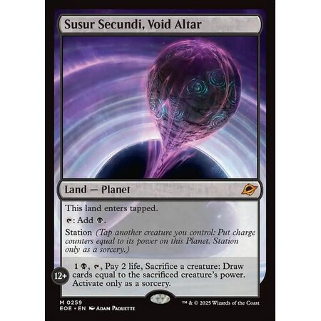 Susur Secundi, Void Altar