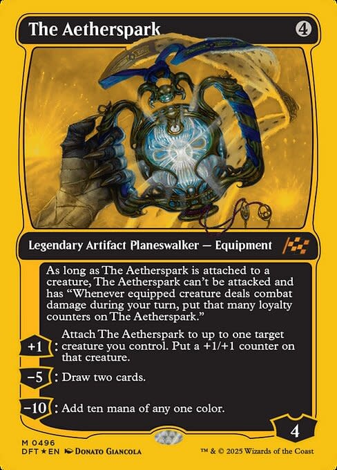 The Aetherspark - First Place Foil