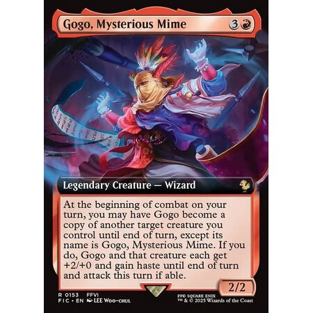 Gogo, Mysterious Mime - Foil